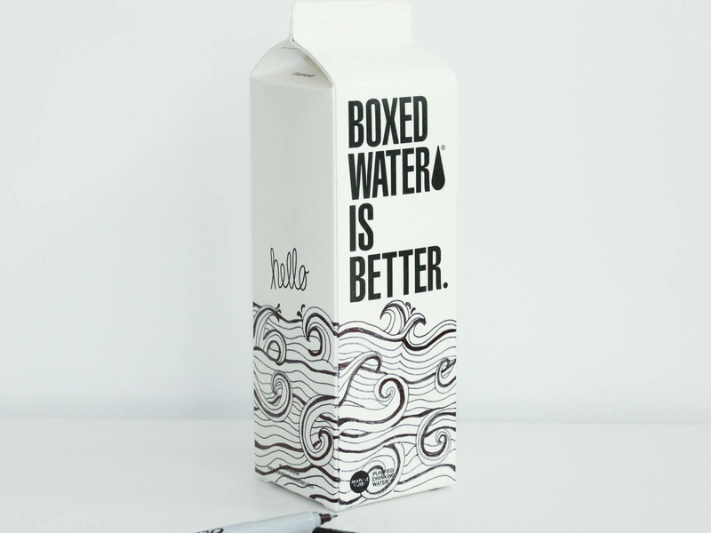 Looks like milk, but it's water. Don't ask!